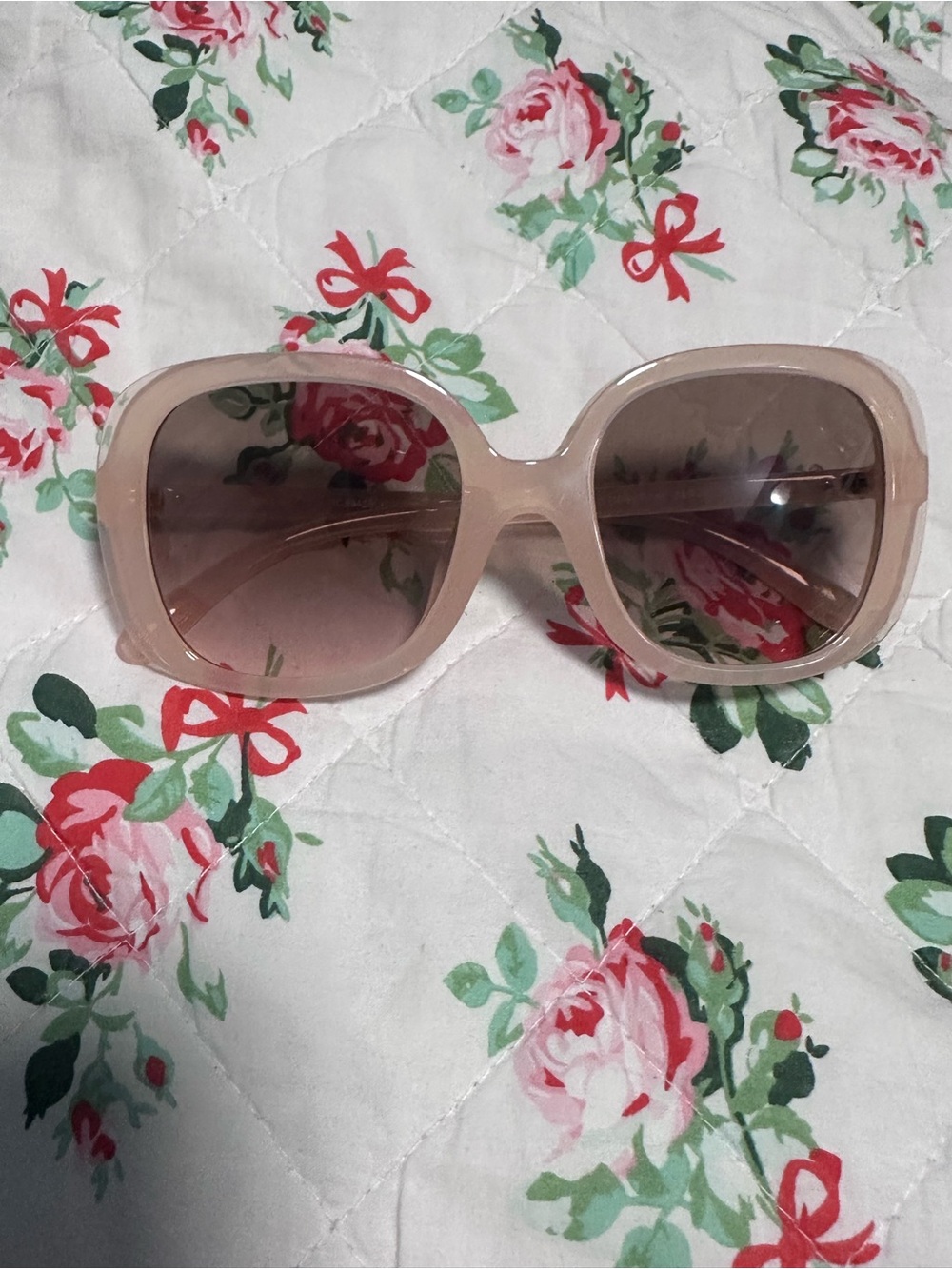 Coach Classic Oversized Women’s Sunglasses - Blush Pink
